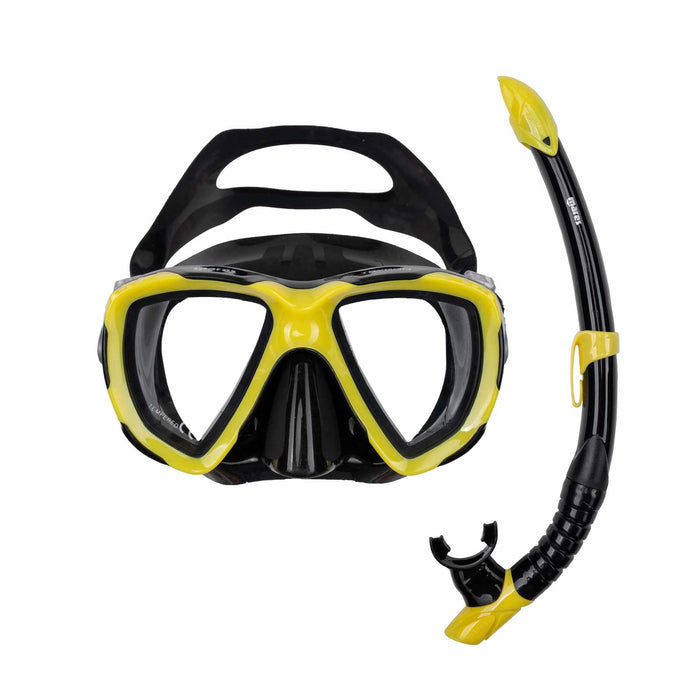Set snorkeling Trygon Giallo-Nero Mares 411792YLBK