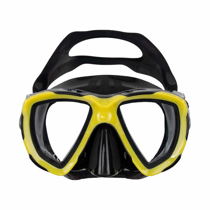 Set snorkeling Trygon Giallo-Nero Mares 411792YLBK