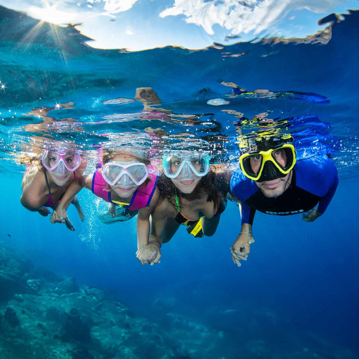 Set snorkeling Trygon Giallo-Nero Mares 411792YLBK