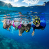 Set snorkeling Trygon Giallo-Nero Mares 411792YLBK