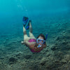 Kit de snorkeling Trygon Enfants Bleu-Blanc-Transparent 8-14 ans Mares 411794BLWCL