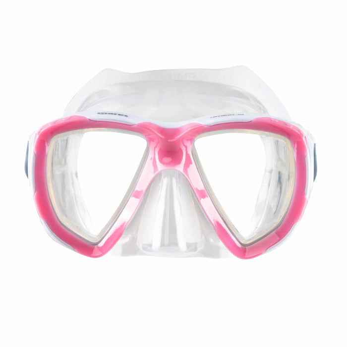 Set snorkeling Trygon Bambini Rosa-Bianco-Trasparente 8-14 anni Mares 411794PKWCL