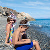 Set snorkeling Trygon Bambini Rosa-Bianco-Trasparente 8-14 anni Mares 411794PKWCL