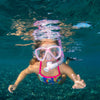 Set snorkeling Trygon Bambini Rosa-Bianco-Trasparente 8-14 anni Mares 411794PKWCL