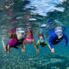 Combo de snorkel Dilly Niños Azul-Aqua 4-7 años Mares 411795GUBLAQ