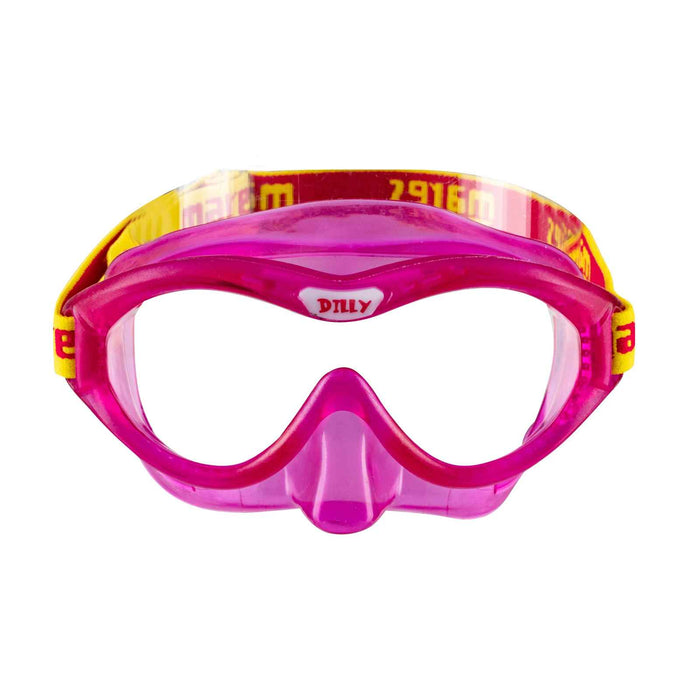 Set snorkeling Dilly Bambini Giallo-Rosa 4-7 anni Mares 411795GUYLPK
