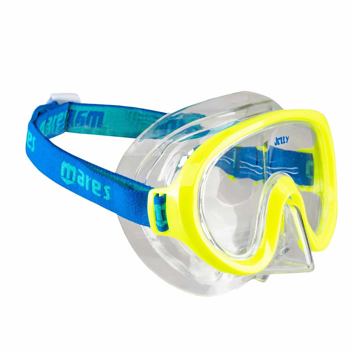 Snorkeling Combo Jelly Kids Lima-Blue-Clear 4-7 Years Mares 411797GULMBCL