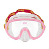 Set snorkeling Jelly Kids rosa-giallo-trasparente 4-7 anni Mares 411797GUPKYCL