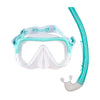 Set snorkeling Keewee Acqua-Bianco-Trasparente Mares 411810SFMTWCL