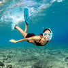 Set snorkeling Keewee Acqua-Bianco-Trasparente Mares 411810SFMTWCL