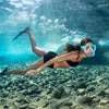 Set snorkeling Keewee Acqua-Bianco-Trasparente Mares 411810SFMTWCL