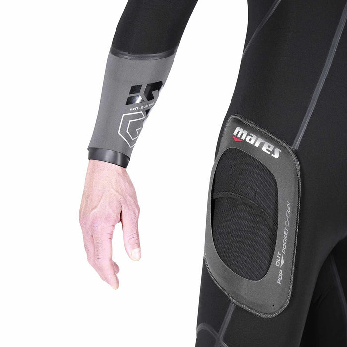 Muta intera Flexa Graphene Uomo 7 mm M-S3 Mares 412078S3