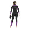 Combinaison intégrale Ice Skin Femme 7 mm Noir-Rose Taille 1-XS Mares 412103S1