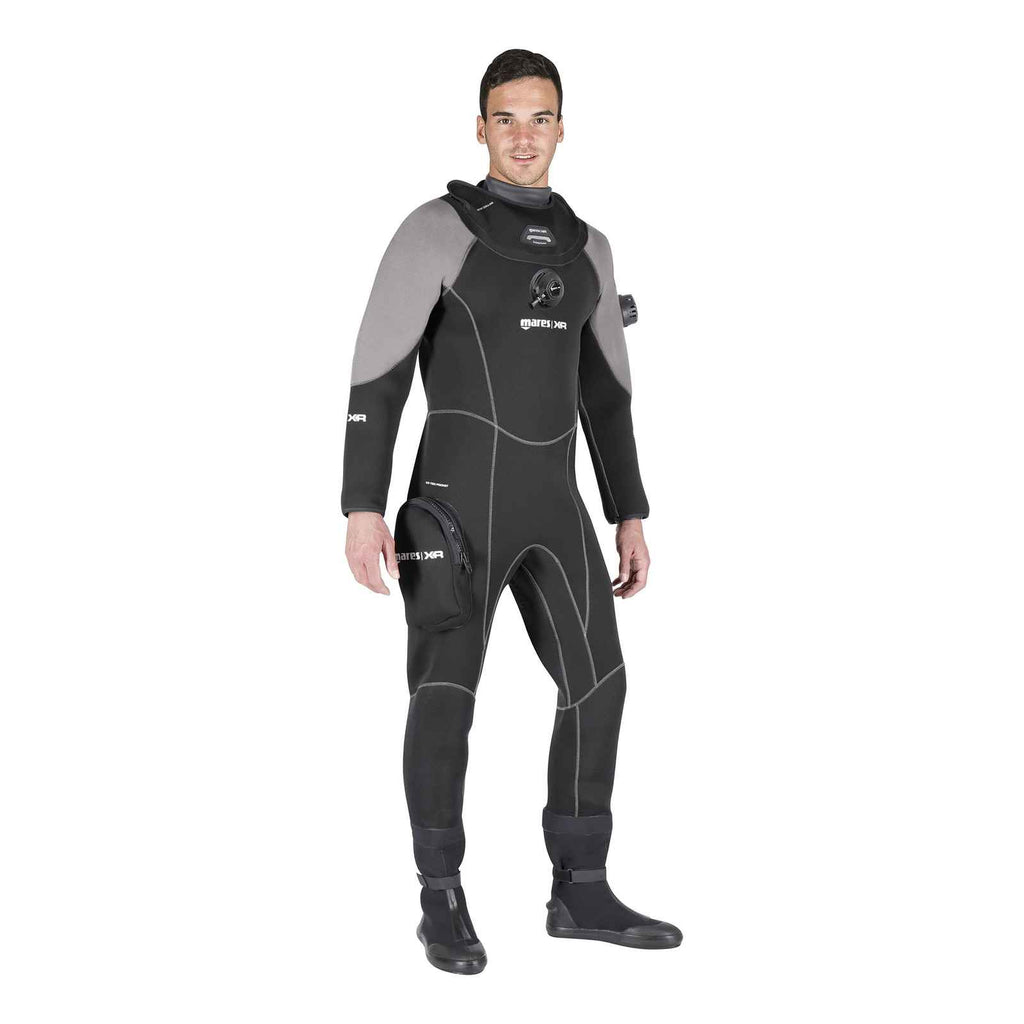 Muta stagna XR3 in neoprene e lattice Nero-Grigio XXL Mares 412149XXL
