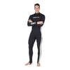 Pantalón interior capa base Negro-Blanco L Mares 412174L