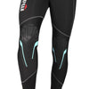 Muta intera Evolution Donna 5 mm Nero-Azzurro chiaro ML-Long Mares 4121774L