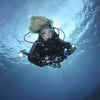 Muta intera Evolution Donna 5 mm Nero-Azzurro chiaro ML-Long Mares 4121774L