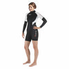 Shorty 2nd Skin femme noir-blanc taille 5-L Mares 412372S5