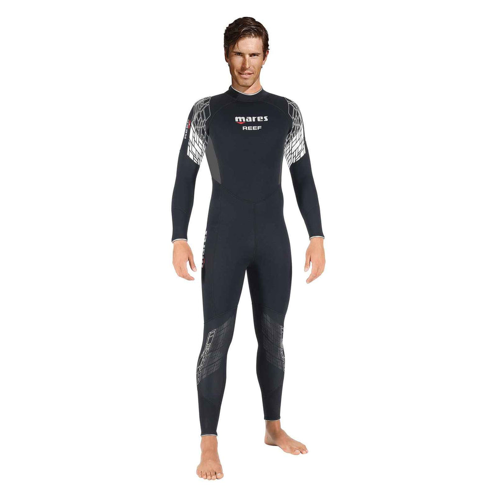 Full Wetsuit Reef Man 3mm Black-Grey-White Size 5-L Mares 412382S5