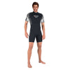 Short Wetsuit Reef Shorty Man 2,5mm Black-Grey-White Size 4-ML Mares 412384-S4