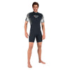 Combinaison shorty Reef homme 2,5 mm noir-gris-blanc taille 8-XXXL Mares 412384S8