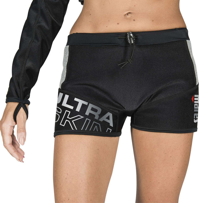 Shorts sottotuta Ultraskin Donna Nero-Grigio XS Mares 412390XS