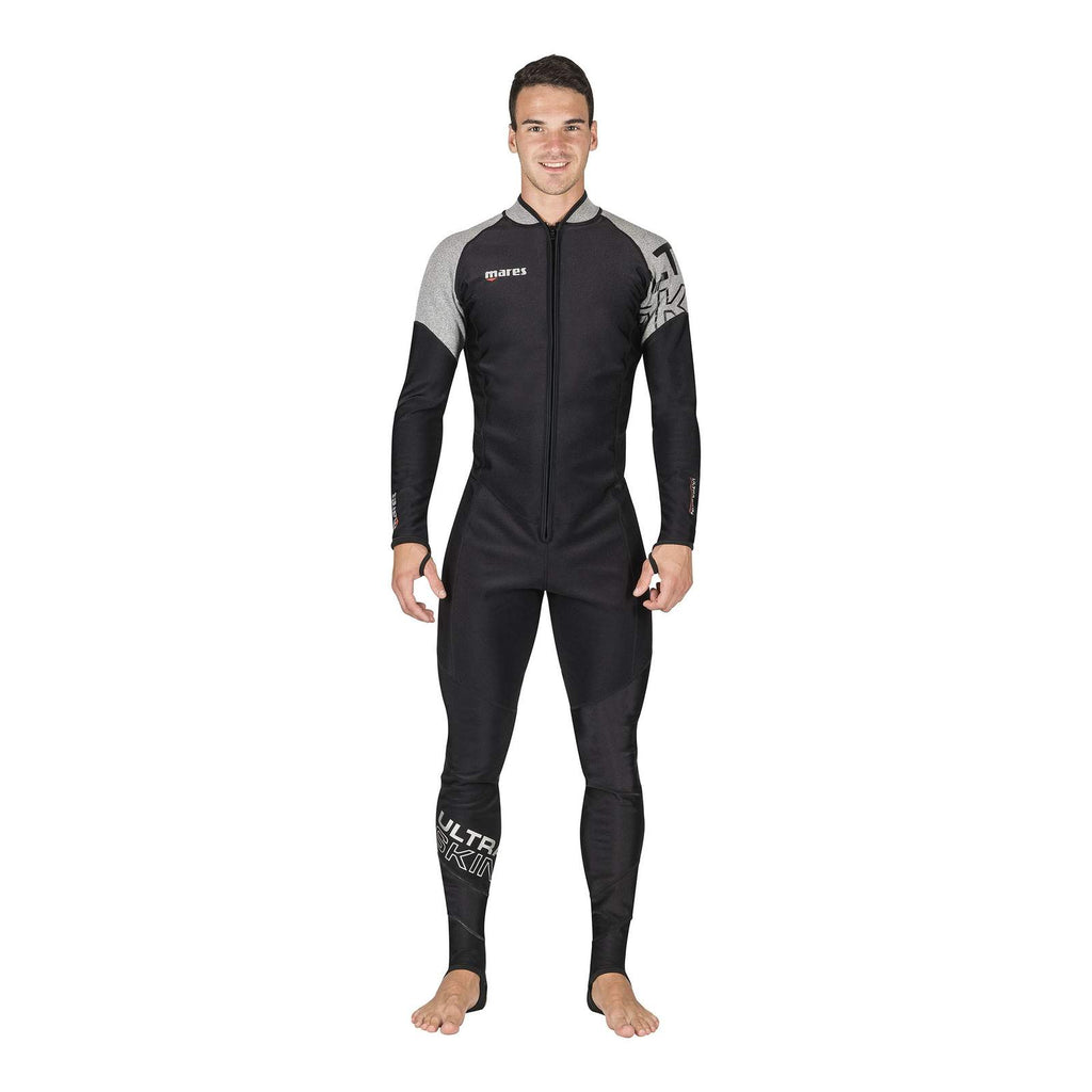 Sous-combinaison de plongée Ultraskin monopièce Homme Noir-Gris XXXL Mares 4123943XL