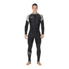 Sottotuta da immersione Ultraskin monopezzo Uomo Nero-Grigio XL Mares 412394XL