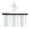 Sous-combinaison Short Ultraskin Homme Noir-Gris XL Mares 412398XL