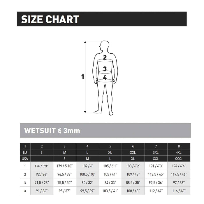 Undersuit Gold Skin Man 2mm XXXL-S8 Mares 412411S8