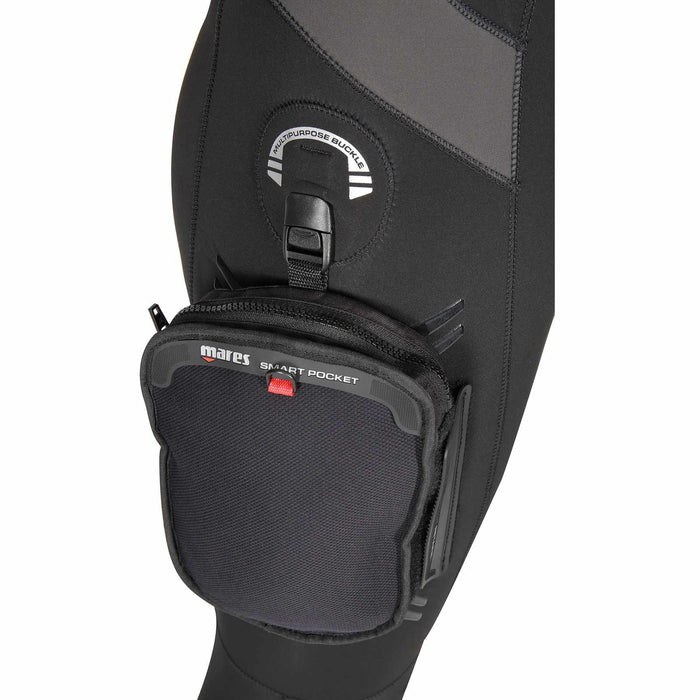Full Wetsuit Flexa Man 8-6mm Black-Grey XXL-Double-Wide Mares 4124317W
