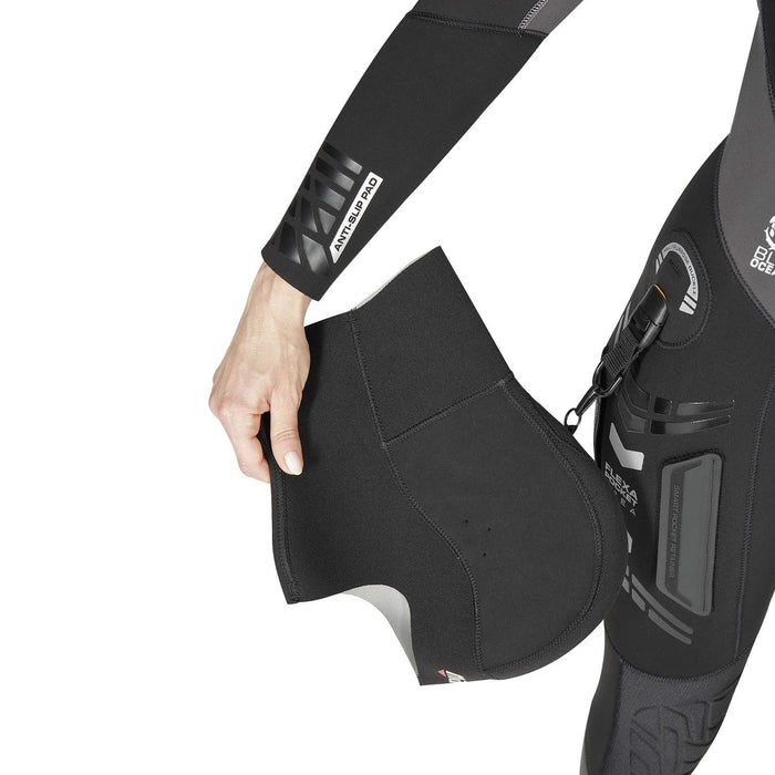 Combinaison intégrale Flexa Femme 8-6 mm Noir-Gris Taille 6 - XL Mares 412432S6