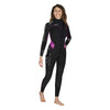 Full Wetsuit Flexa Woman 5-4mm Black-Purple L-Long Mares 4124345L