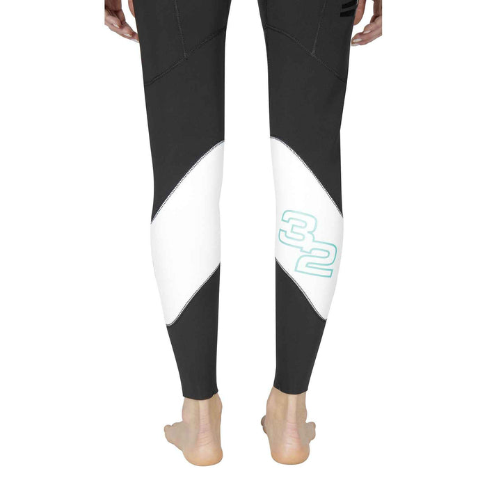 Combinaison intégrale Flexa Femme 3-2 mm Noir-Blanc Taille 2-S Mares 412436S2
