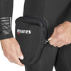 Full Wetsuit Pro Therm Man 8-7mm Black M-Double-Wide Mares 4124373W