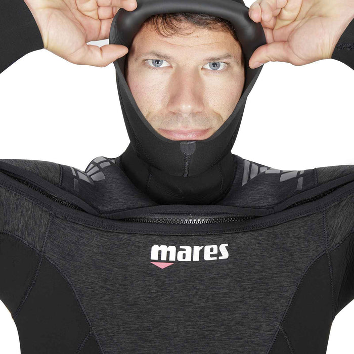 Combinaison intégrale Pro Therm Homme 8-7 mm Noir Taille 6-XL Mares 412437S6