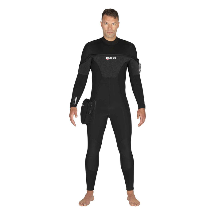 Combinaison intégrale Pro Therm Homme 8-7 mm Noir Taille 8-XXXL Mares 412437S8