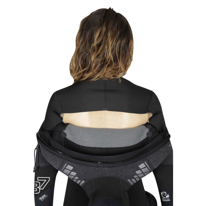 Full Wetsuit Pro Therm Woman 8-7mm Black Size 6-XL Mares 412438S6