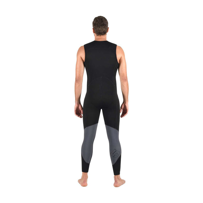 Combinaison intégrale Dual Homme 5 mm Noir-Gris Taille 3-M Mares 412443BKS3