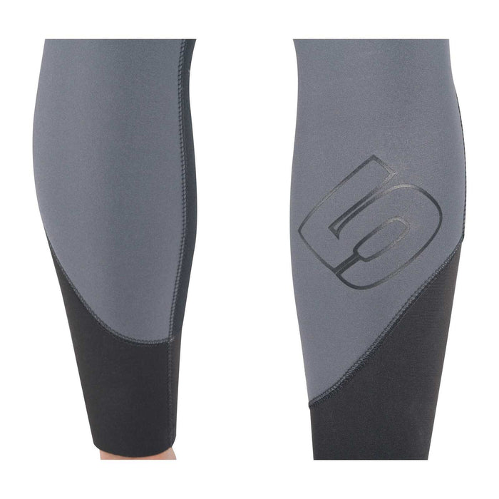 Combinaison intégrale Dual Homme 5 mm Noir-Gris Taille 3-M Mares 412443BKS3