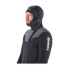 Combinaison intégrale Dual Homme 5 mm Noir-Gris Taille 4-ML Mares 412443BKS4