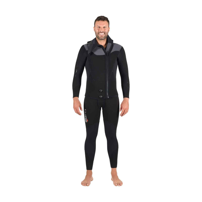 Full Wetsuit Dual Man 5mm Black-Grey Size 6-XL Mares 412443BKS6