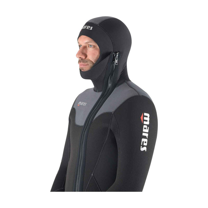 Full Wetsuit Dual Man 5mm Black-Grey Size 6-XL Mares 412443BKS6