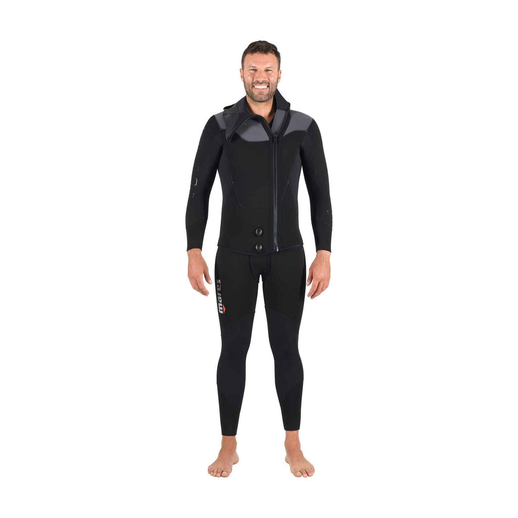 Full Wetsuit Dual Man 5mm Black-Grey Size 7-XXL Mares 412443BKS7