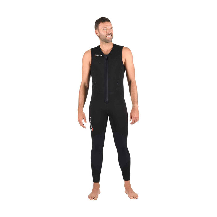 Full Wetsuit Dual Man 5mm Black-Grey Size 7-XXL Mares 412443BKS7