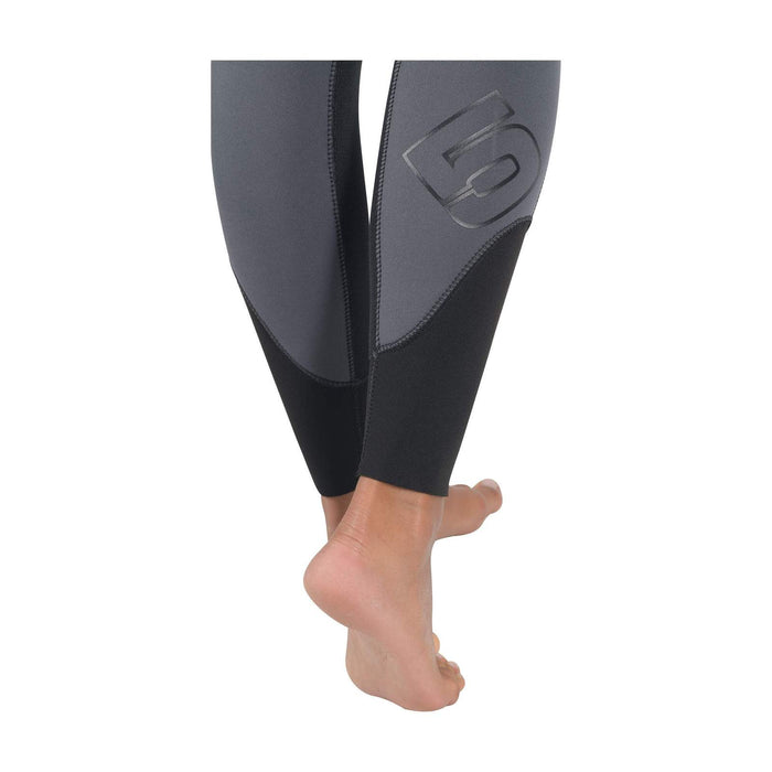 Combinaison intégrale Dual Femme 5 mm Noir-Gris Taille 4-ML Mares 412444BKS4