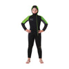 Giacca muta Explorer 5 Bambini Nero-Lime 12 anni Mares 412445-1