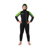 Wetsuit Explorer 5 Jacket Kids Black-Lime 10 Years Mares 412445-2