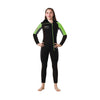 Wetsuit Explorer 5 Jacket Kids Black-Lime 10 Years Mares 412445-2