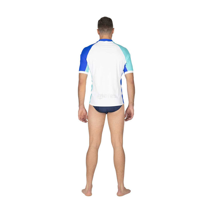 Rash Guard Shield Uomo Bianco-Blu XXL Mares 412461WHXXL